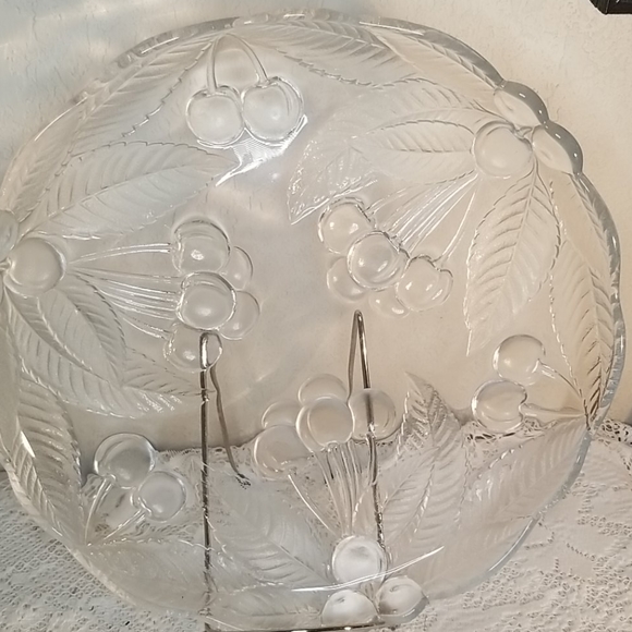 Vintage Mikasa Hoya Crystal Platter - Picture 2 of 6